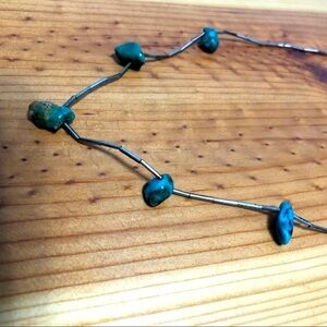 Vintage Navajo Turquoise Chip Necklace